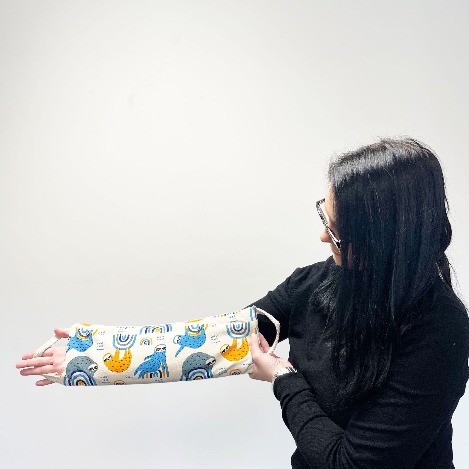 Prabangus levandų kviečių maišelis dovanų dėžutėje – Tingus tinginys - Image 7