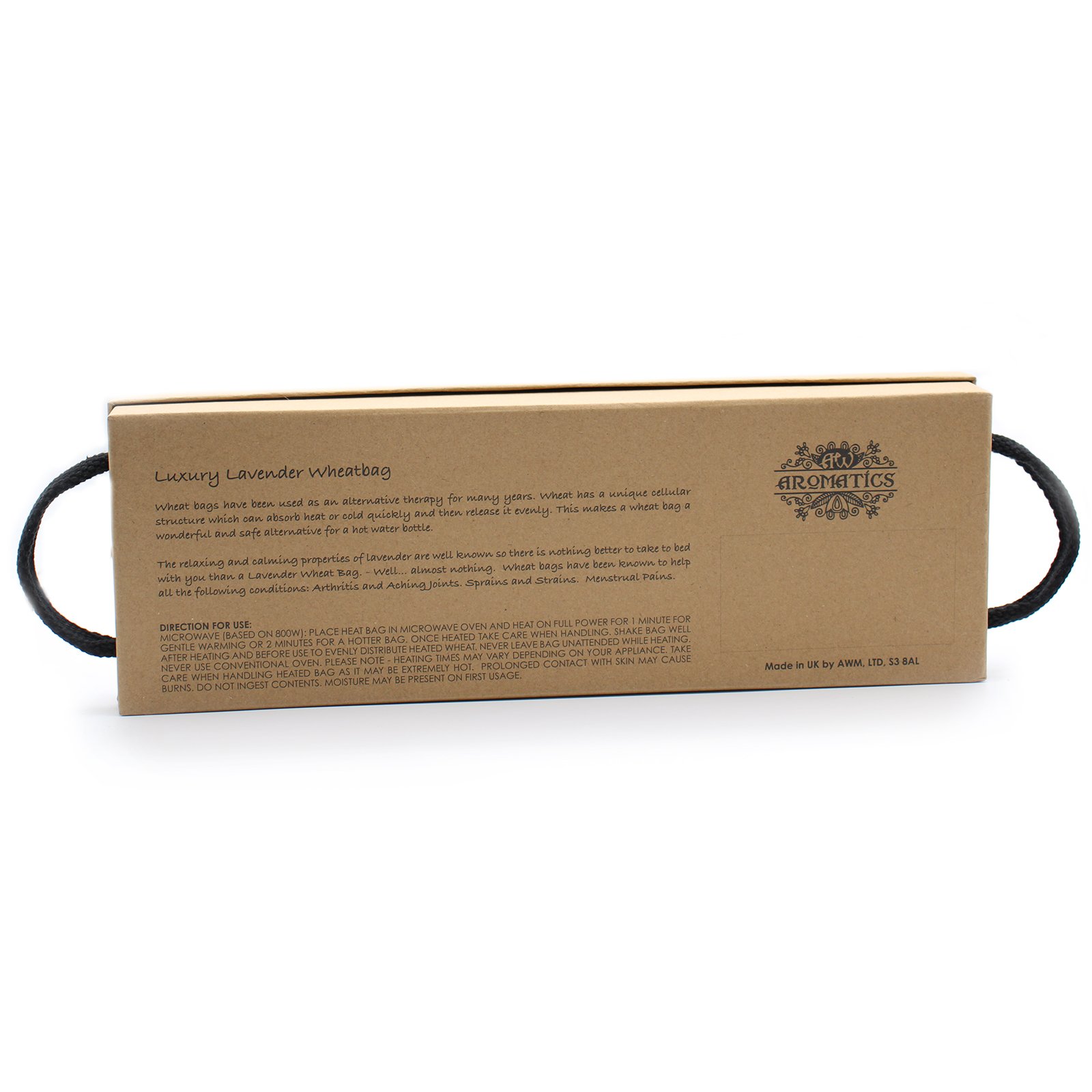 Alternative view of Prabangus levandų kviečių maišelis dovanų dėžutėje – Vaivorykštės debesys