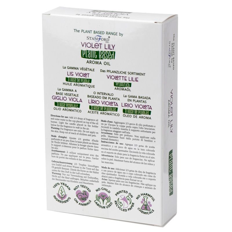Augalinis aromatinis aliejus – Violetinė lelija - Image 3
