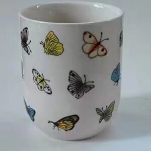 Alternative view of Žolelių arbatiniai puodeliai - Drugeliai