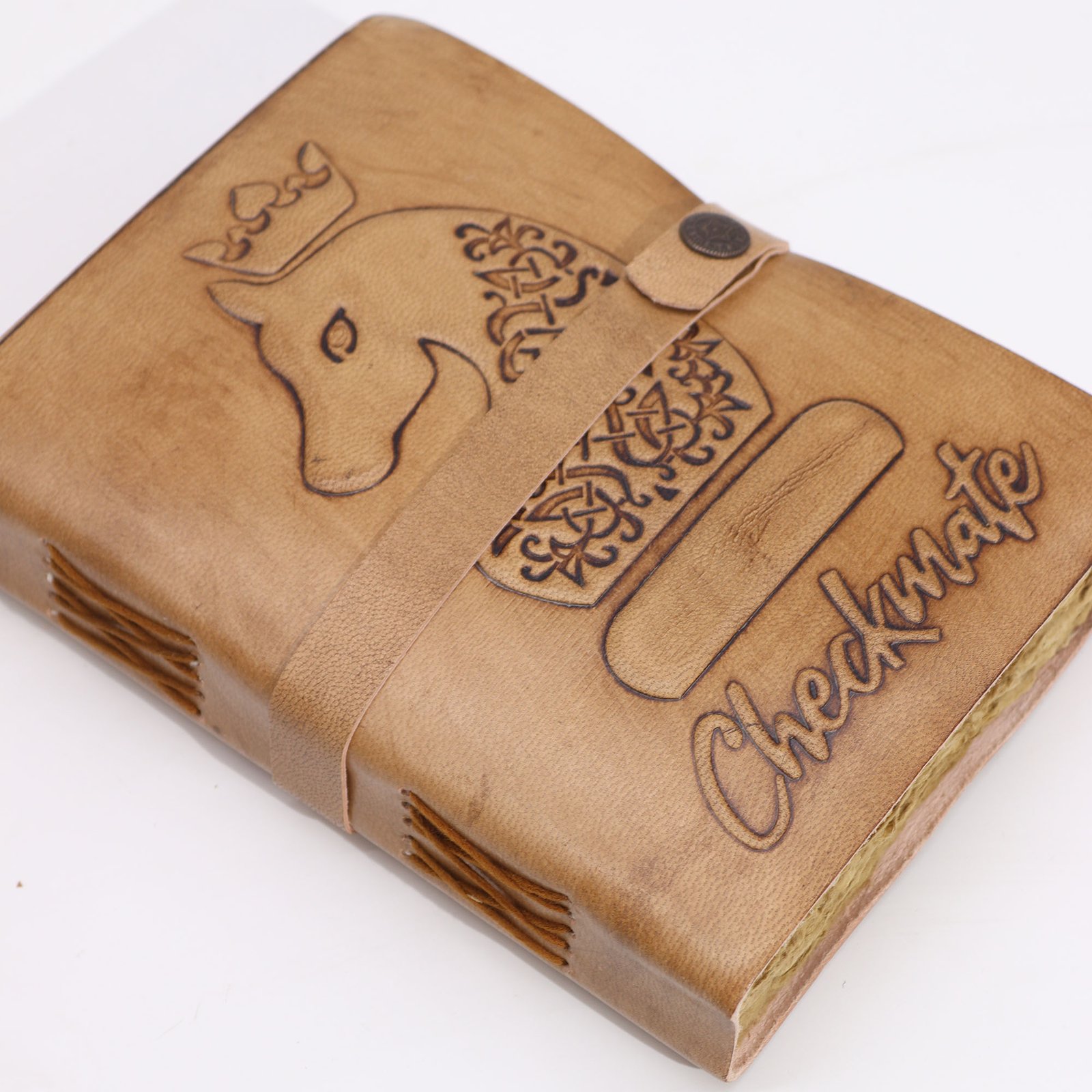 Alternative view of Checkmate knygelė – 200 puslapių su briaunomis – 20x15cm