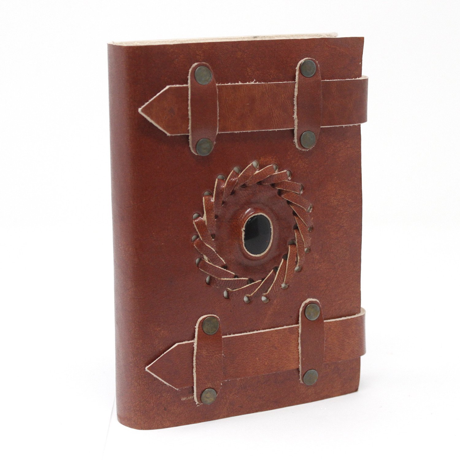 Odinis bloknotas - Juodasis Oniksas - 15x10 cm