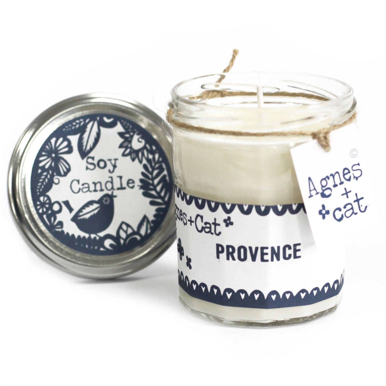 Jam Jar žvakė – „Provence“ – levandų ir saulės kvapas