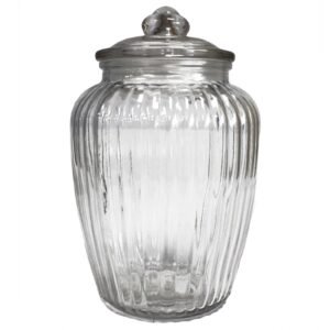 Didelė moliūgo formos saldumynų skrynelė 15×24.5 cm – magiškas Candy Jar
