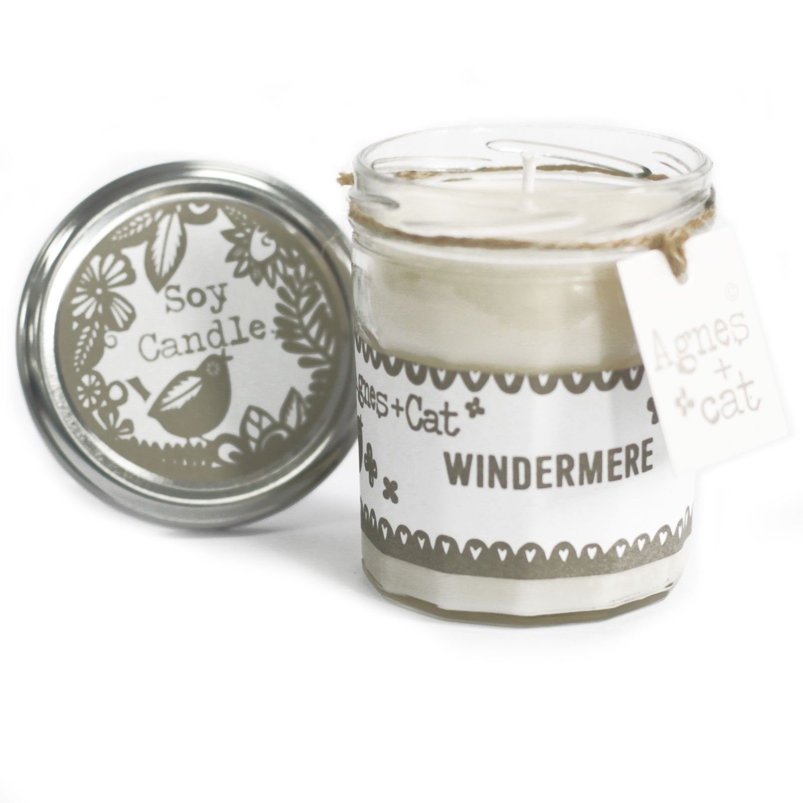 Jam Jar žvakė – „Windermere“ aromatinė šviesa