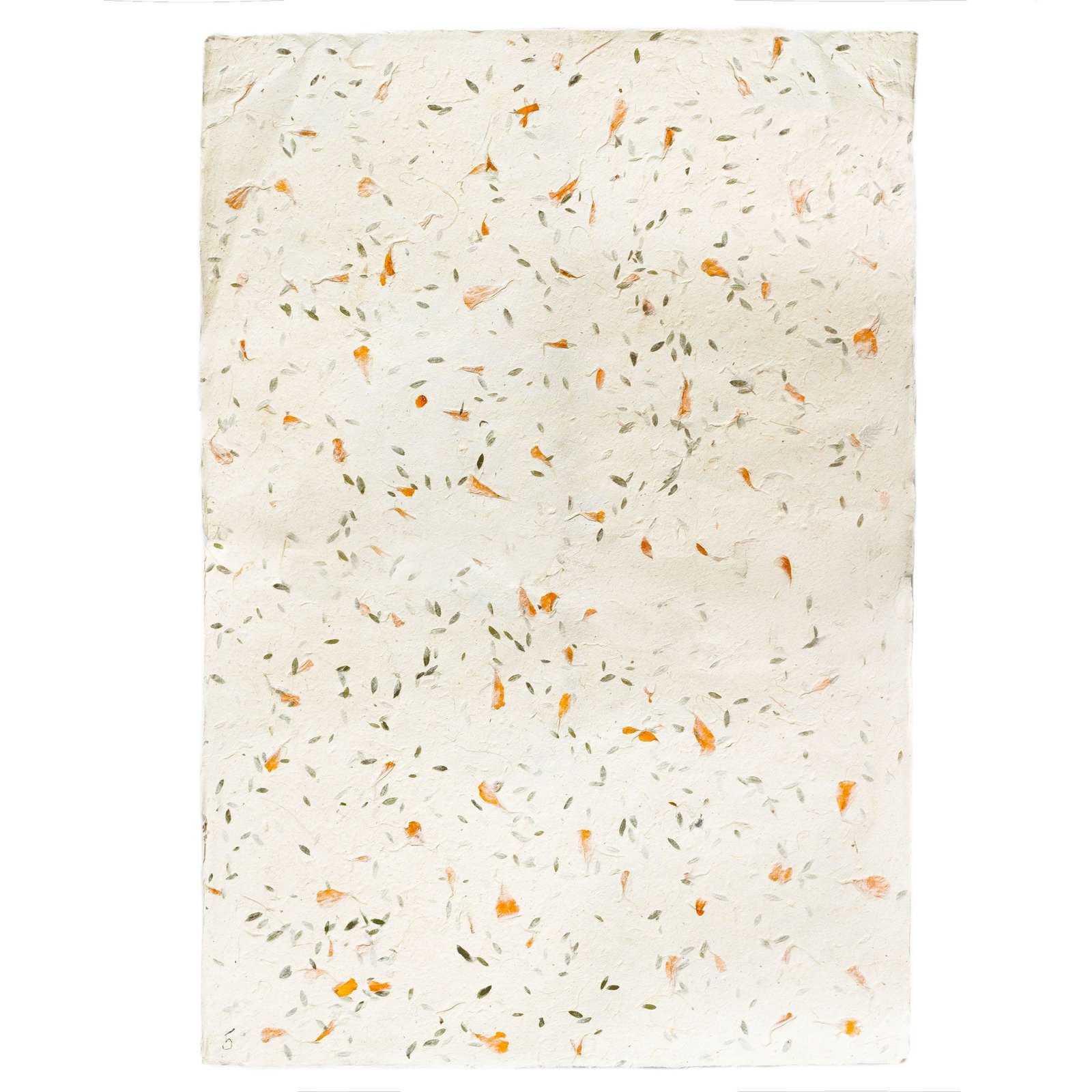 Lokta rankų darbo popierius „Žolės dvasia“ 51×76 cm – Nepalo kalnų tekstūra - Image 4