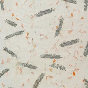 Lokta rankų darbo popierius „Žolės dvasia“ 51×76 cm – Nepalo kalnų tekstūra