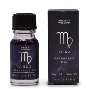 Zodiako kvapų aliejus „Mergelė“ – Tree Agate & Oud žvaigždžių aromatas (10 ml)