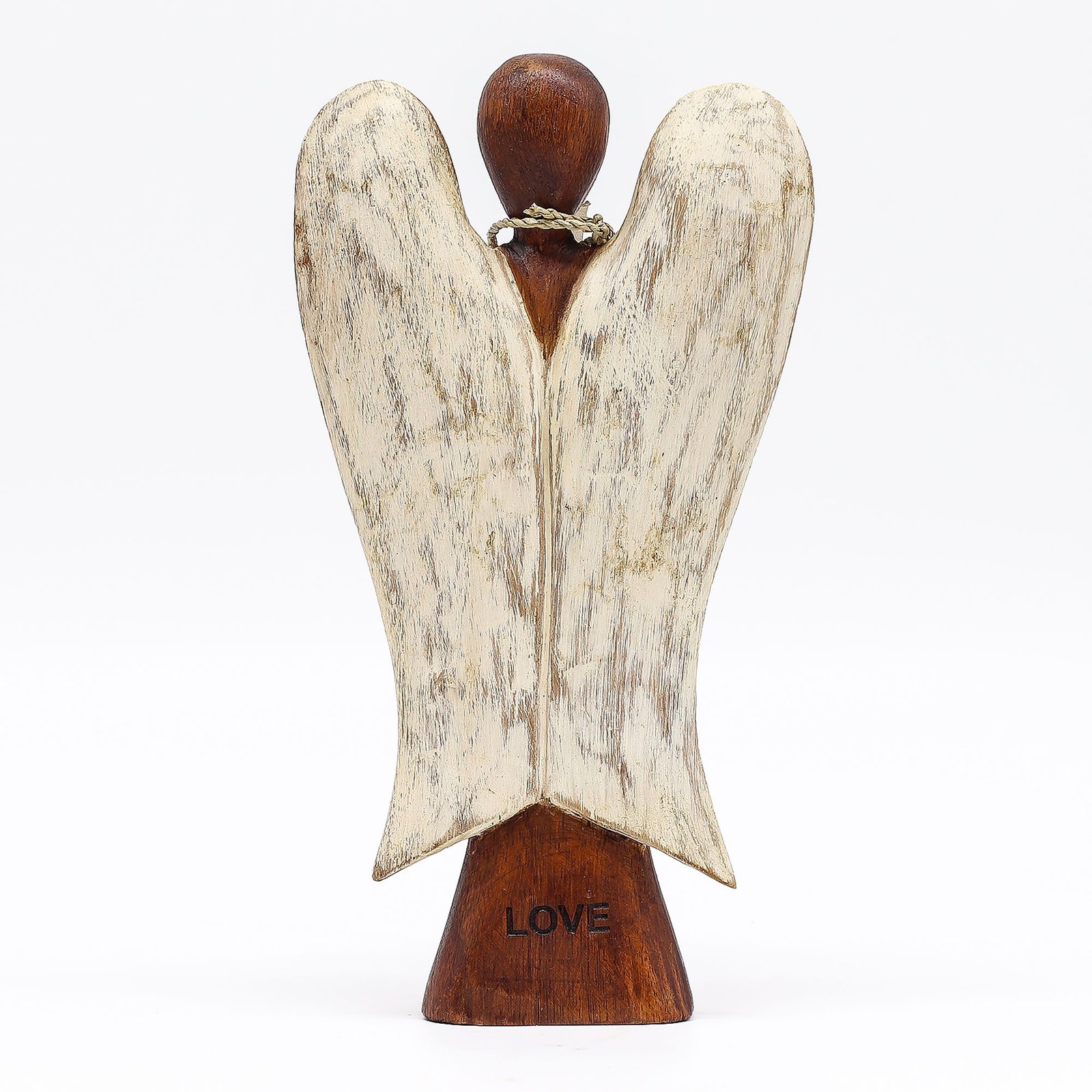 Alternative view of Medinis Hati-Hati angelas „Love“ – 20 cm švelnios meilės talismanas