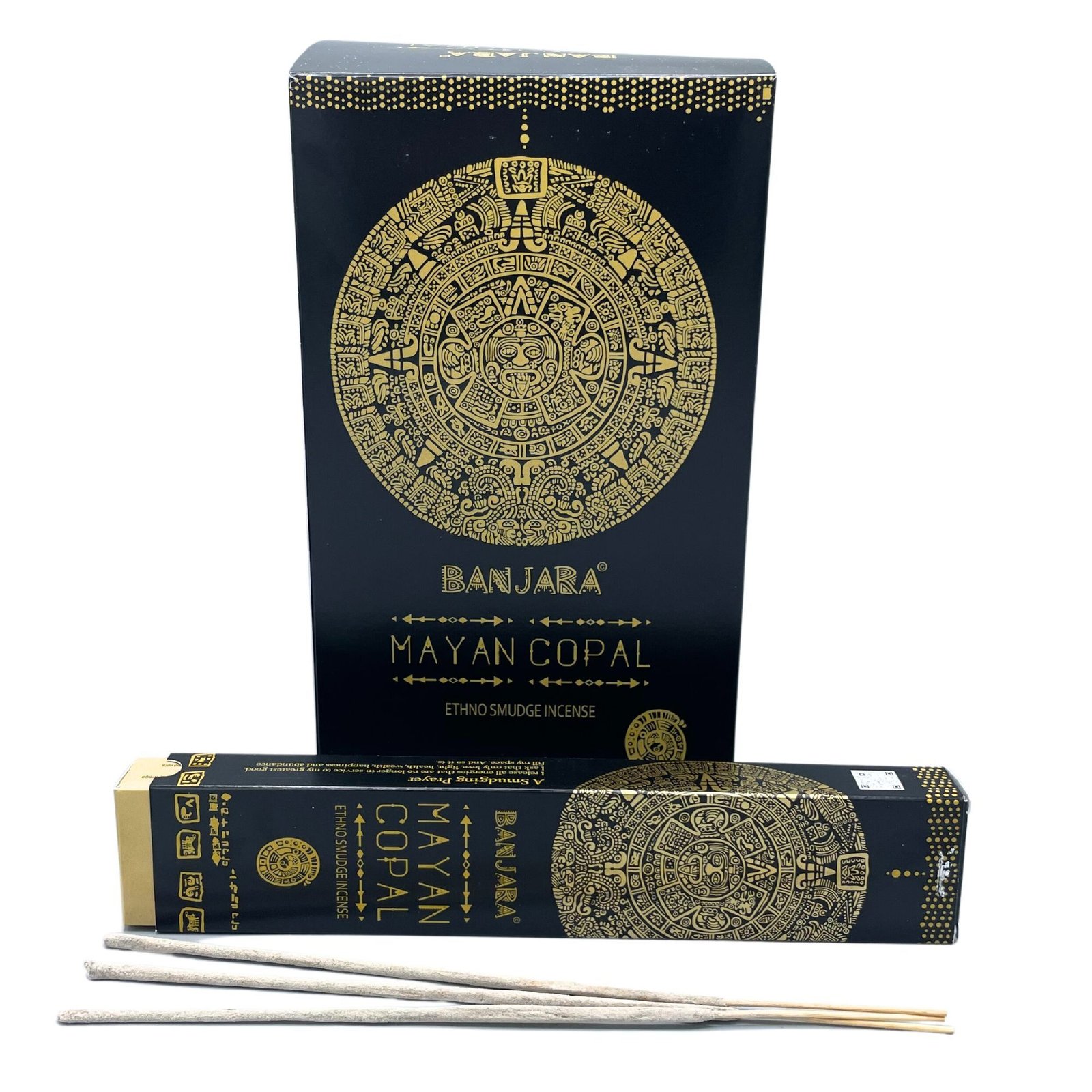 Smilkalų lazdelės „Mayan Copal“ – Banjara tribal smudge ritualo dūmas namų jaukumui