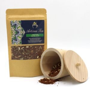 Rooibos arbatos mišinys „Great Wall of China“ – ekologiškas citrusų ir imbiero ritualas