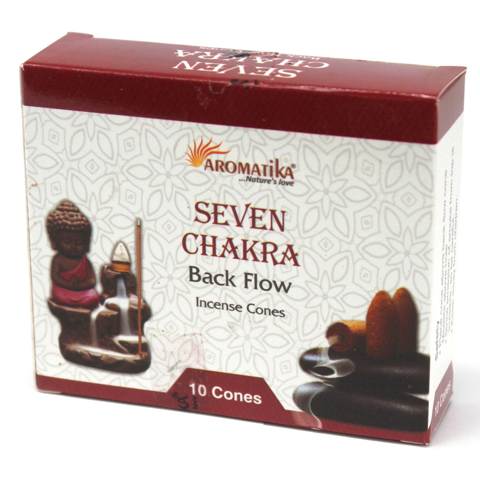 Smilkalų kūgiai „7 Charkros“ – „Aromatica“ atgalinio dūmo ritualo paslaptis