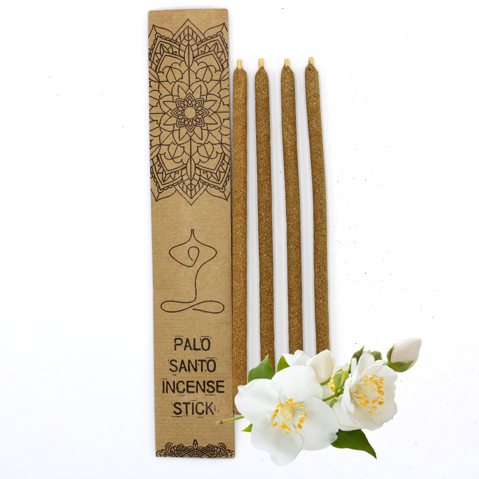 Didelės Palo Santo smilkalų lazdelės su jazminų aromatu – egzotiškos ramybės kvapas