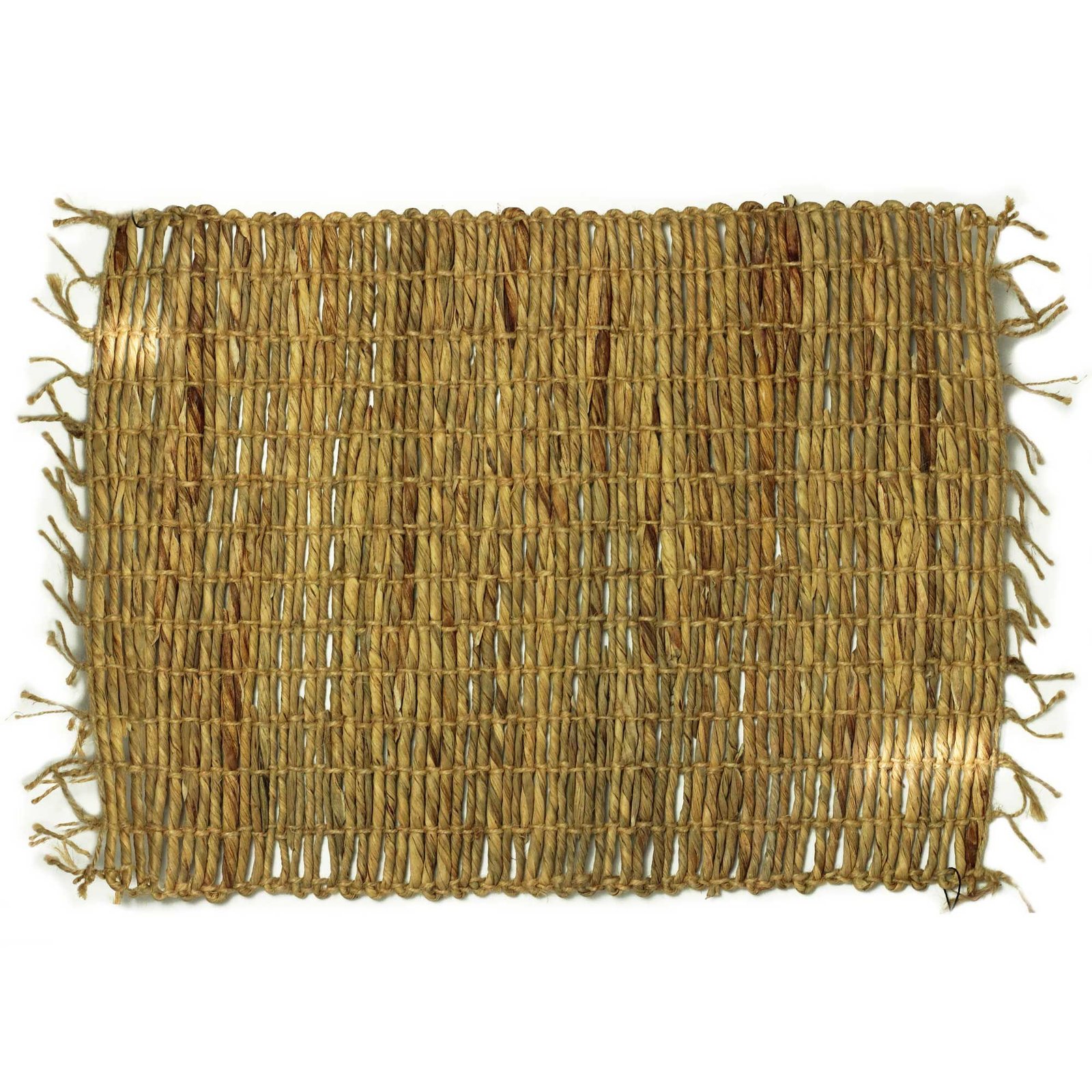 Alternative view of Natūralus stalo kilimėlis iš vandens hiacinto „Robusta and Fringe“ – jaukiam stalo ritualui