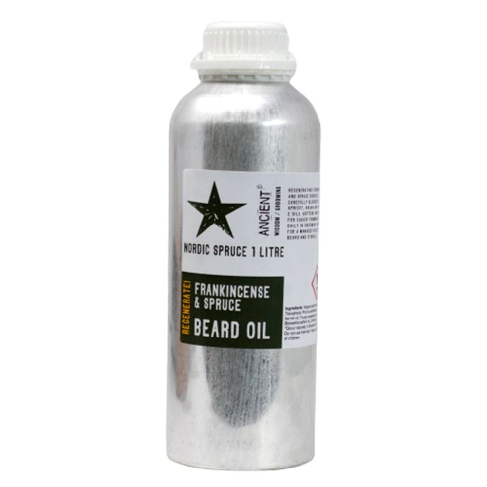 Barzdos aliejus „Nordic Spruce“ – 1 l šiaurinės gaivos ritualas