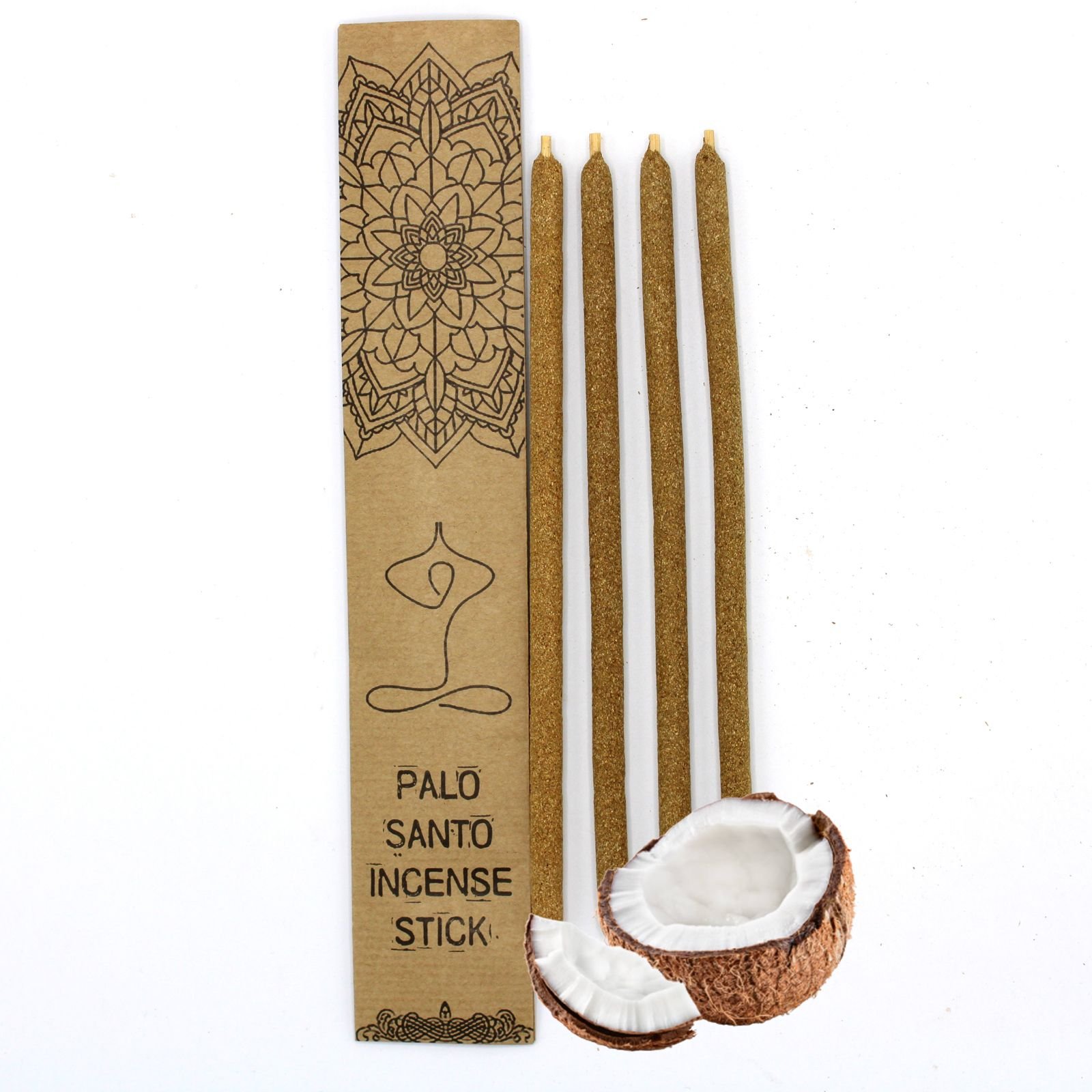 Didelės Palo Santo smilkalų lazdelės su kokosų aromatu – egzotiška dvasinė kelionė