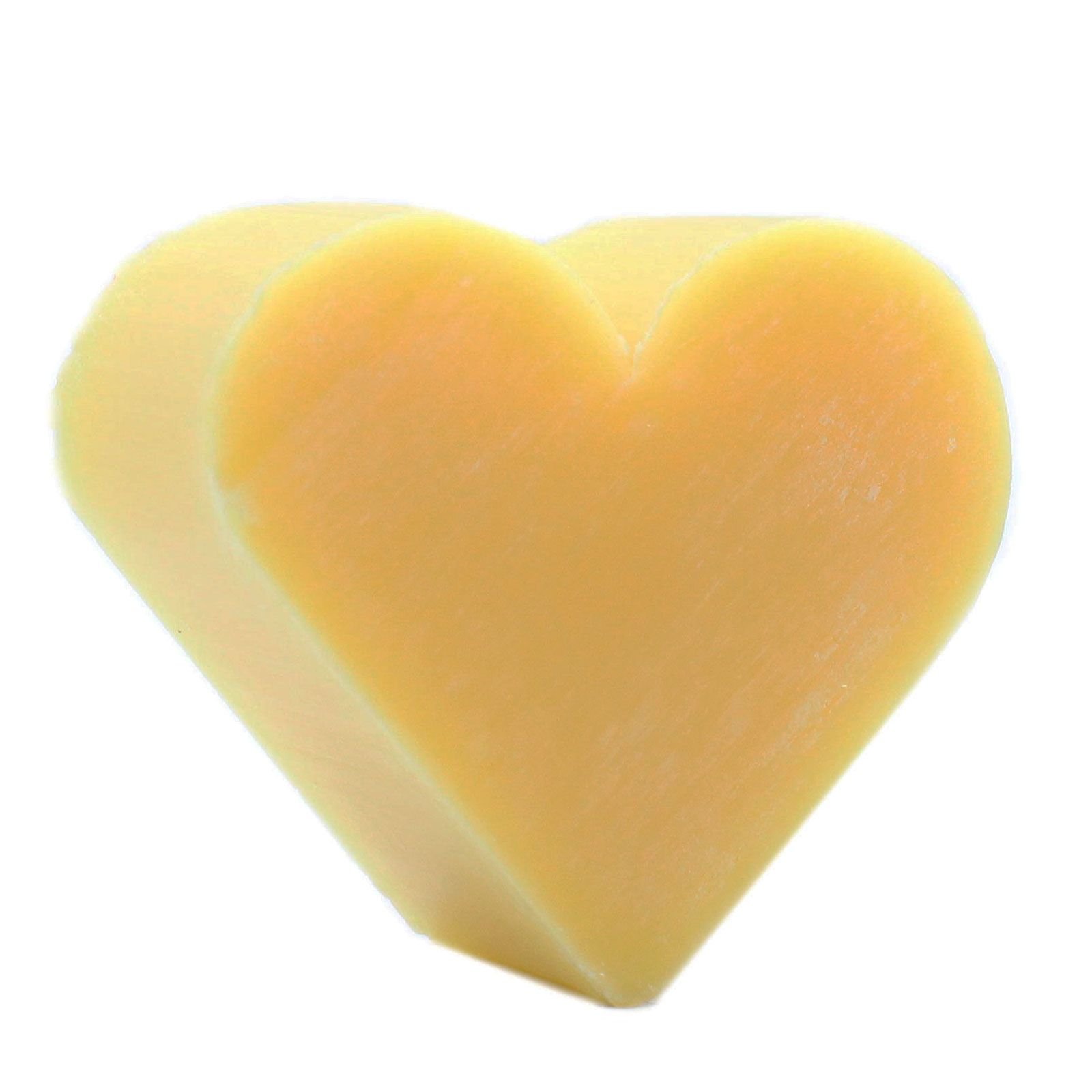 Širdelės formos svečių muilai „Grapefruit“ – gaivus citrusinis kasdienės švaros akcentas, 10 vnt.