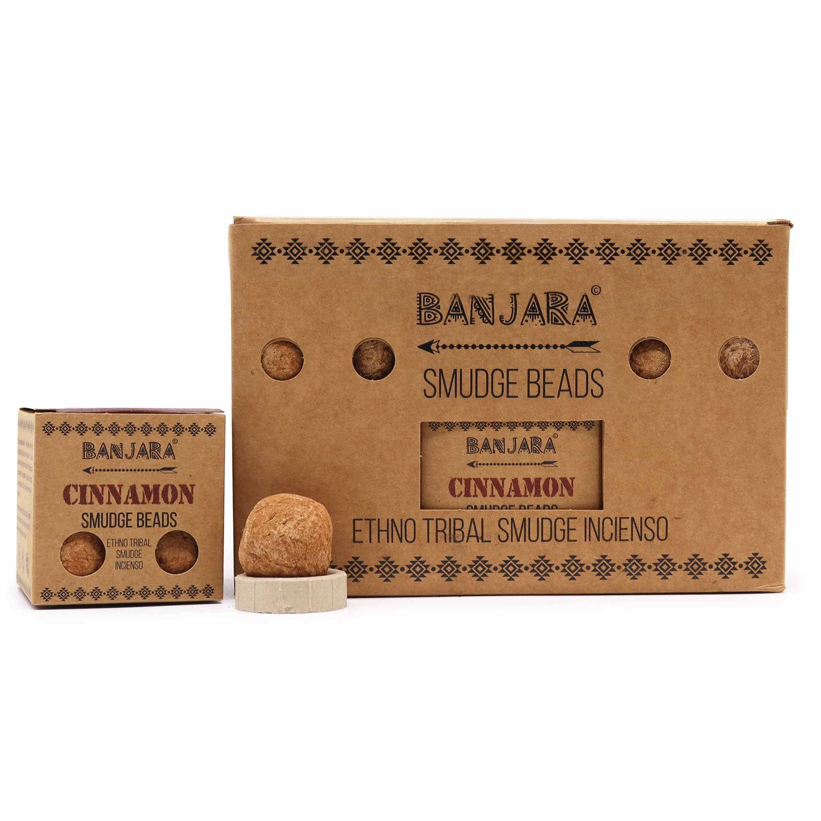 Smilkalų karoliukai „Cinnamon“ – šilto cinamono ritualo akimirka
