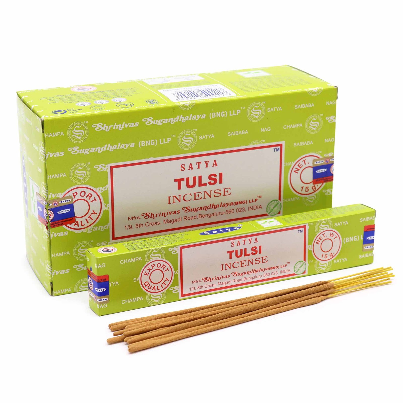 Smilkalų lazdelės „Tulsi“ – švelnus šventos ramybės aromatas namų ritualui
