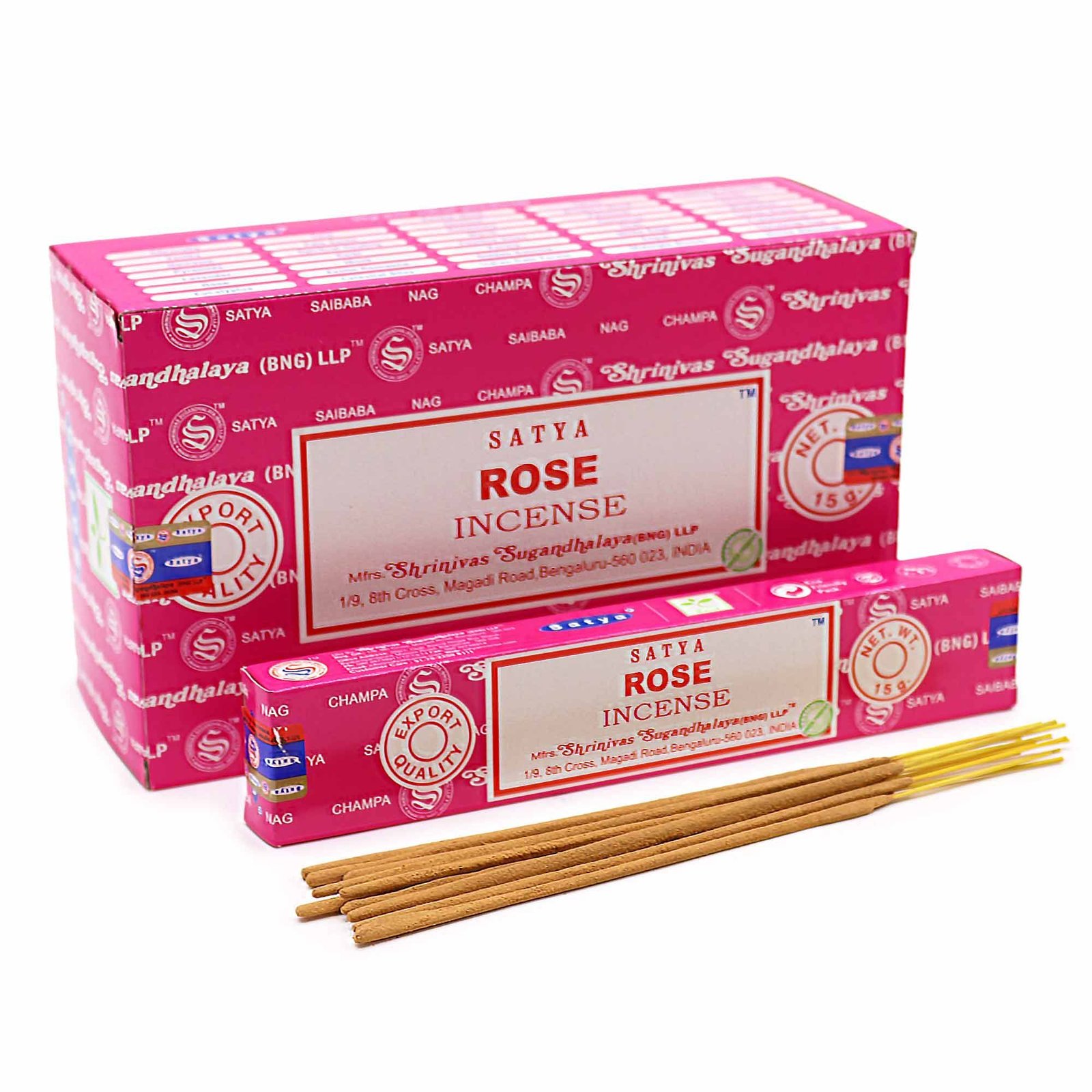 Smilkalų lazdelės „Rose“ – švelnus rožių aromato ritualas namų jaukumui
