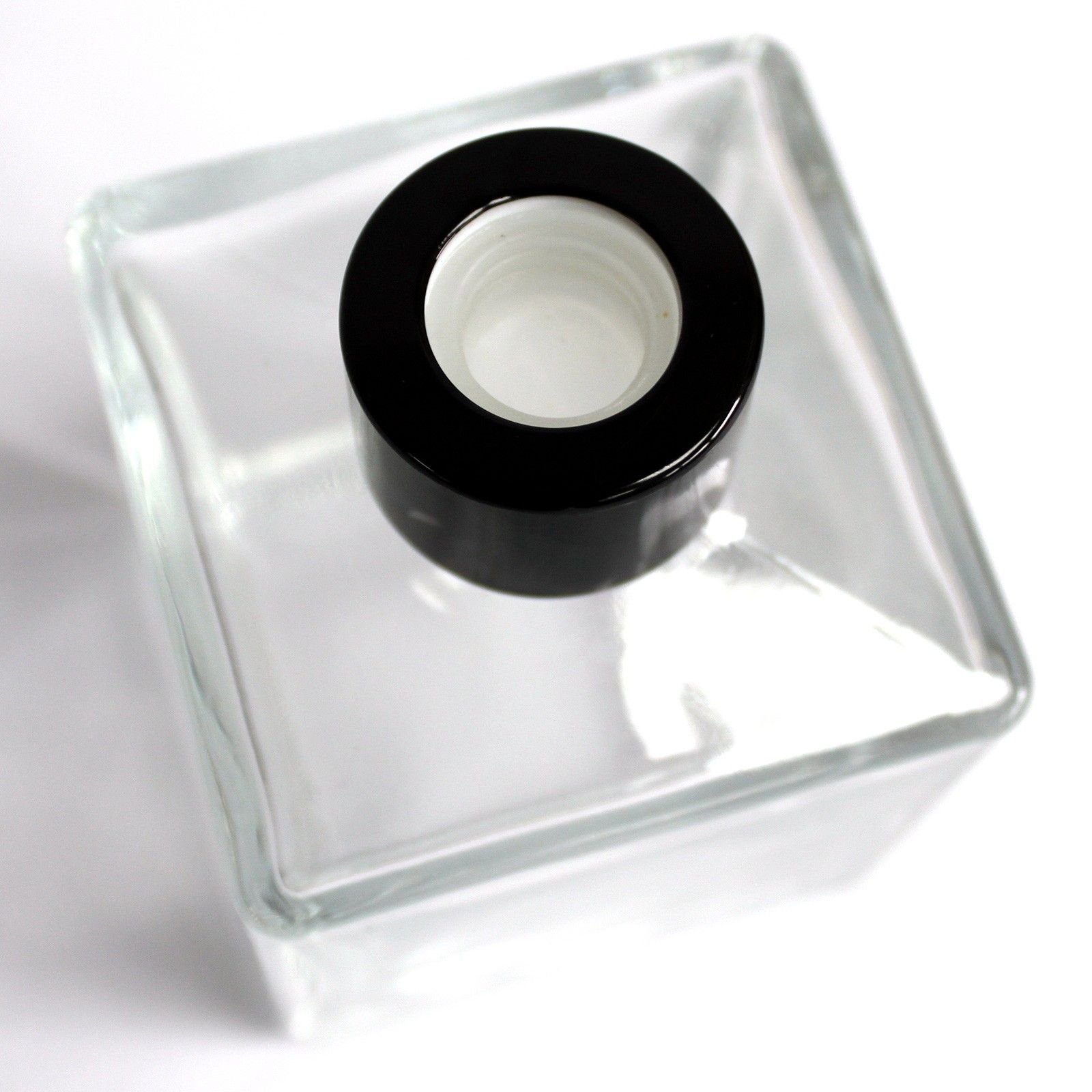 Alternative view of Kvadratinis difuzoriaus buteliukas „Square Diffuser Bottle“ – 200 ml stiklo talpa jaukiems kvapų ritualams