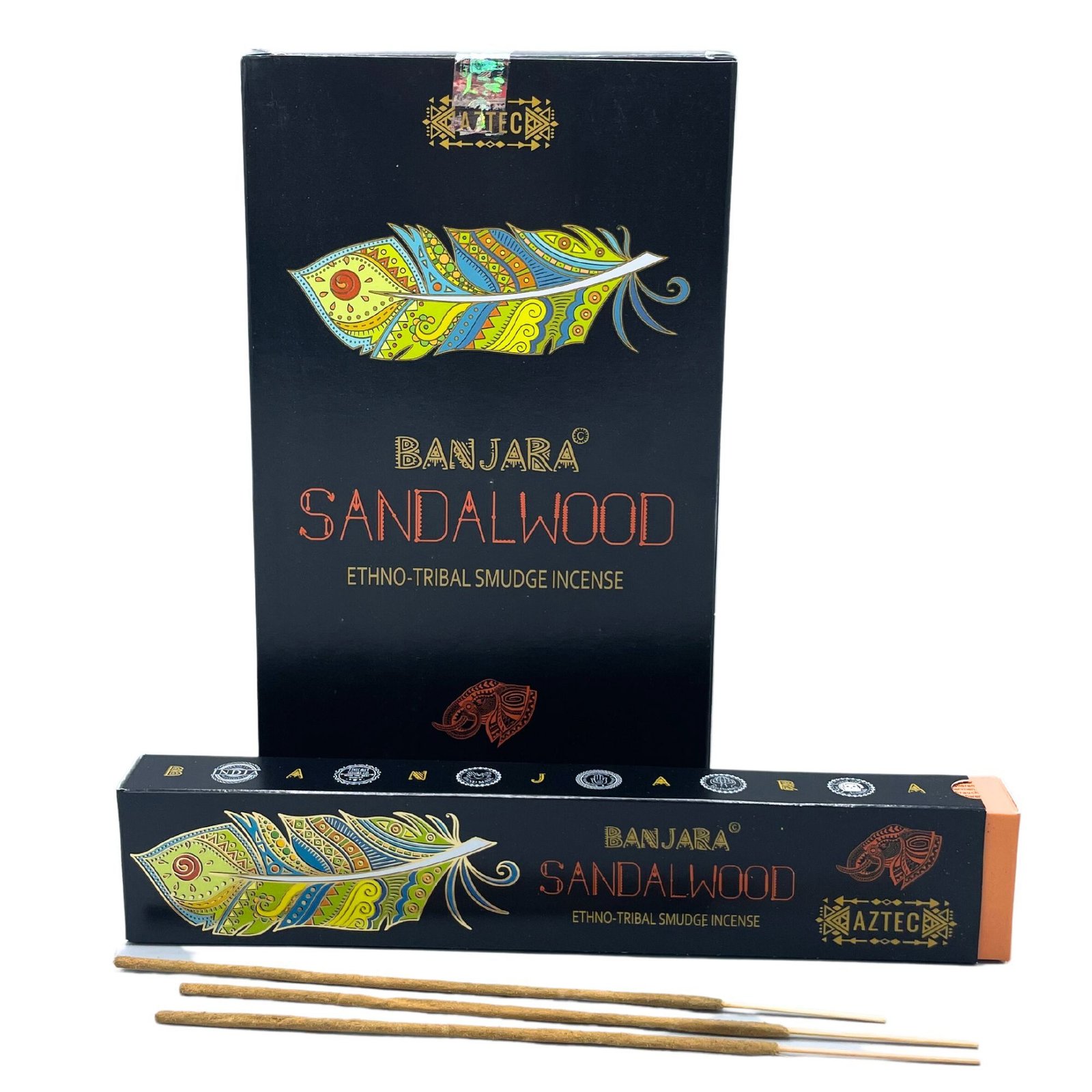Smilkalų lazdelės „Banjara Tribal Smudge“ – sandalmedžio ramybės ritualas