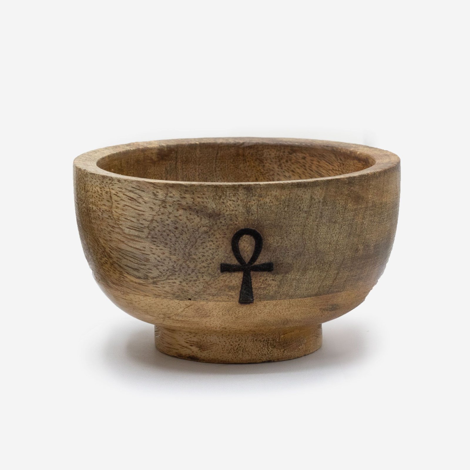 Alternative view of Smilkalų kūgio laikiklis „Ritual Bowl“ – mango medžio jaukumo akcentas 11 × 6 cm