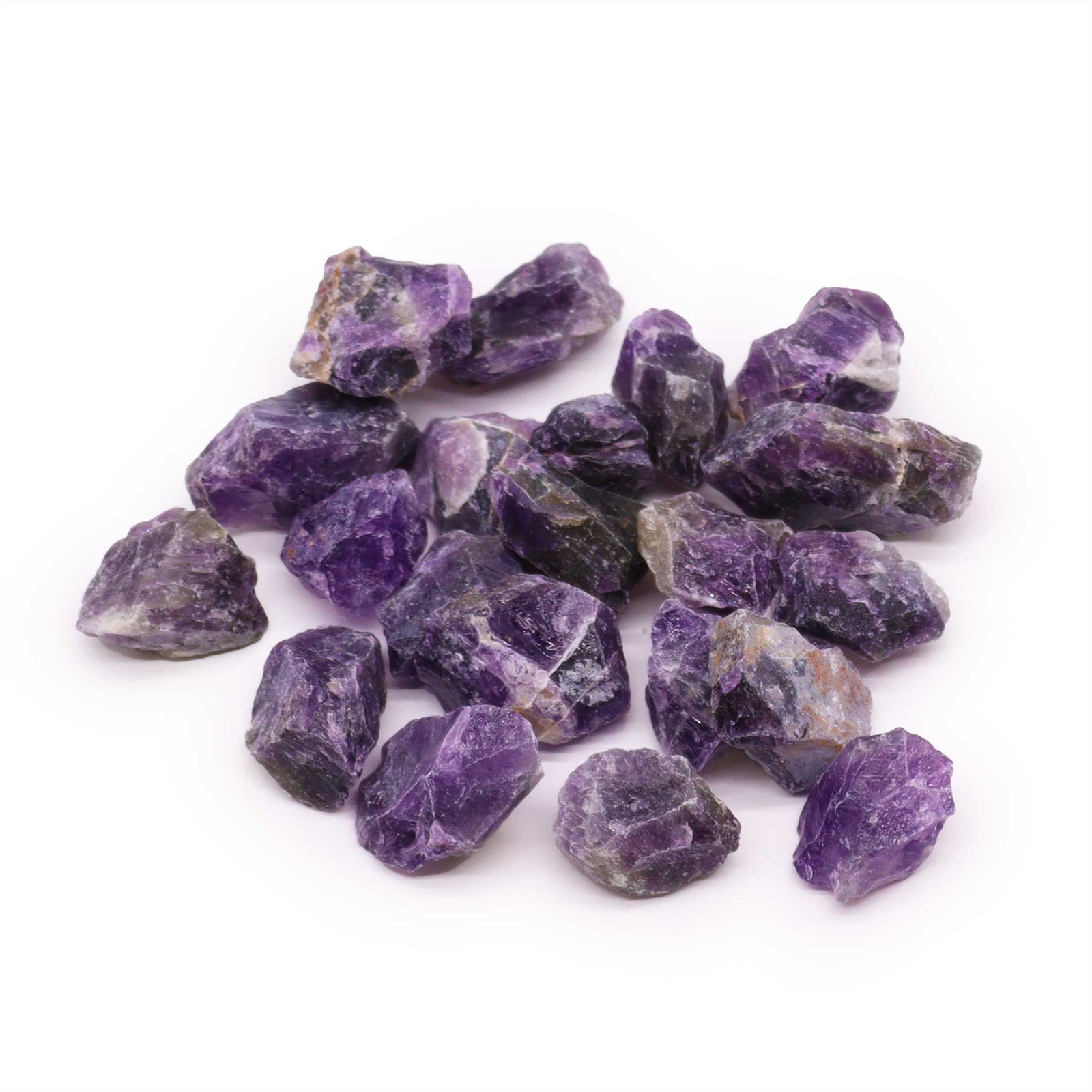 Neapdirbti ametisto kristalai 500 g – violetinė ramybės paslaptis
