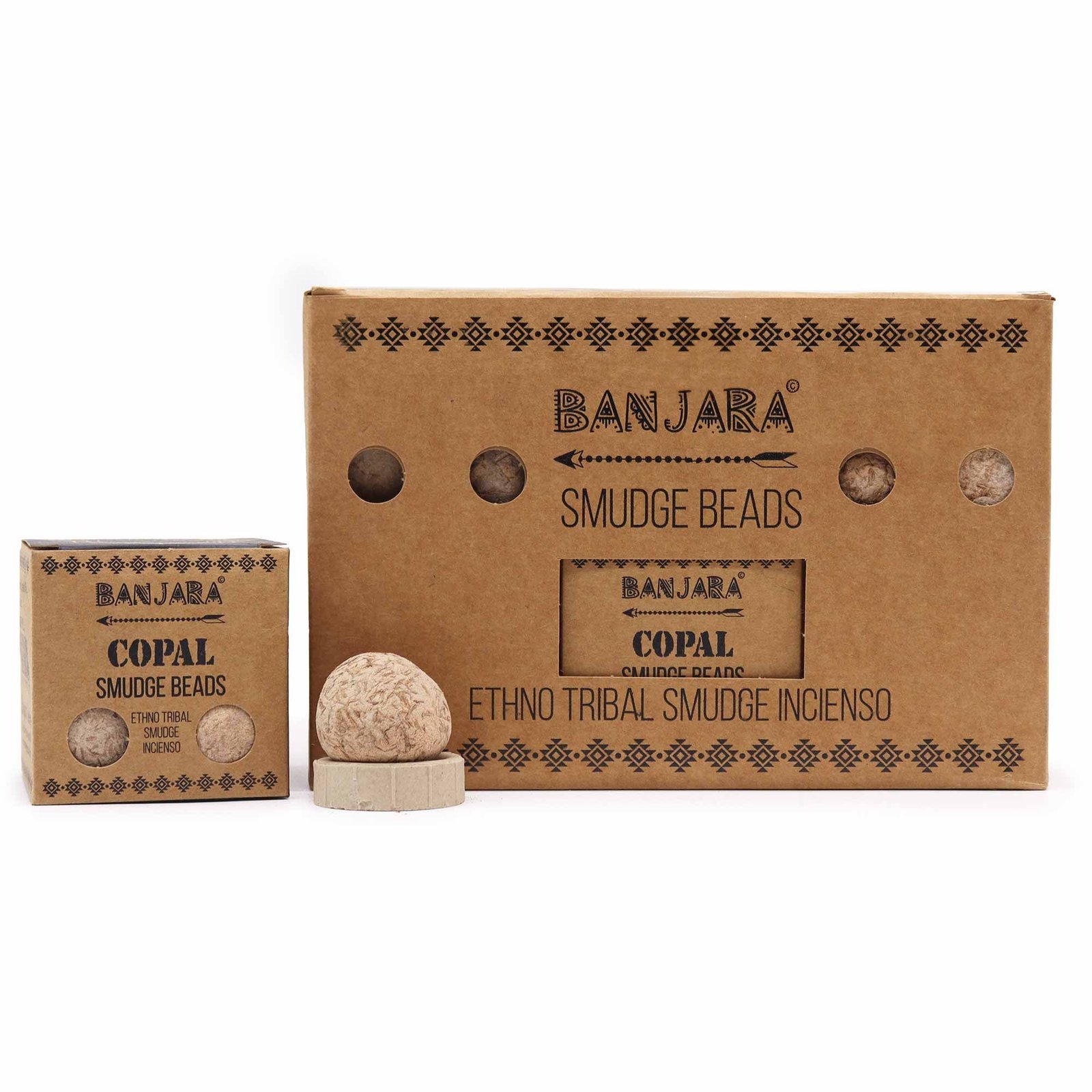 Smilkalų karoliukai „Copal“ – sakralios dūmų magijos ritualui