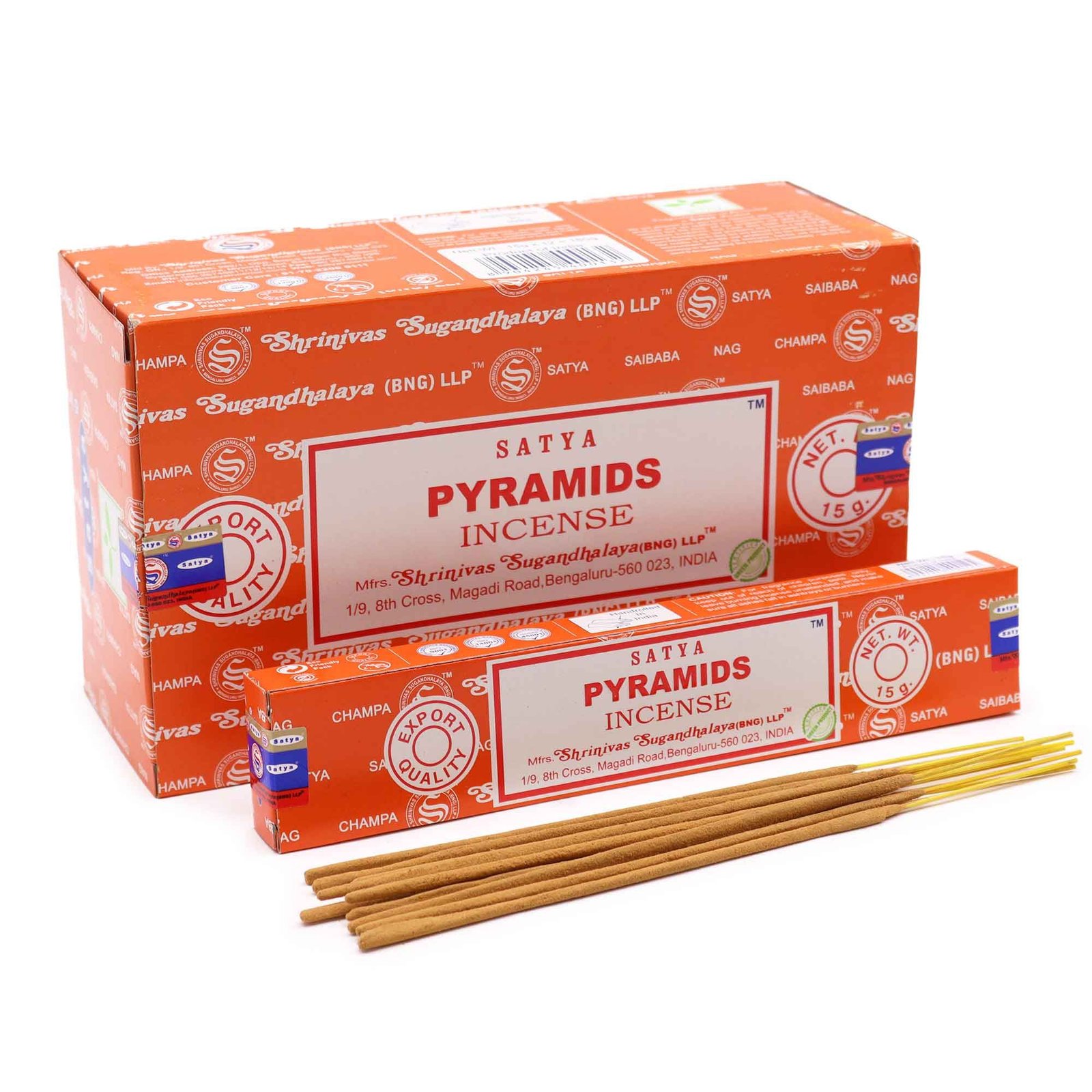 Smilkalų lazdelės „Pyramid“ – rankomis suktas ritualo aromatas jaukiam namų laikui