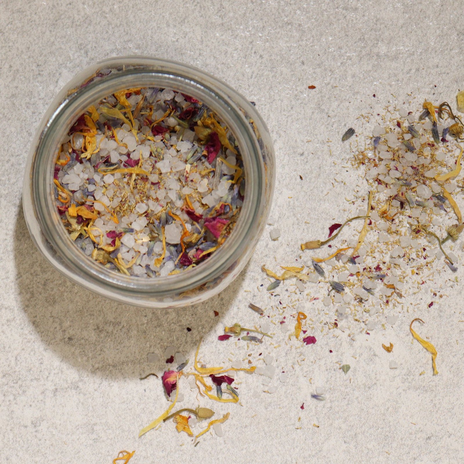 Gėlių vonios mirkalas ir veido garų mišinys „Floral Bath Soak“ – natūrali ramybės ceremonija - Image 6