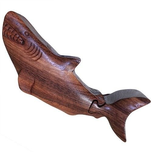 Alternative view of Balio magiška dėžutė „Happy Shark“ – saman medžio paslaptis namų smulkmenoms
