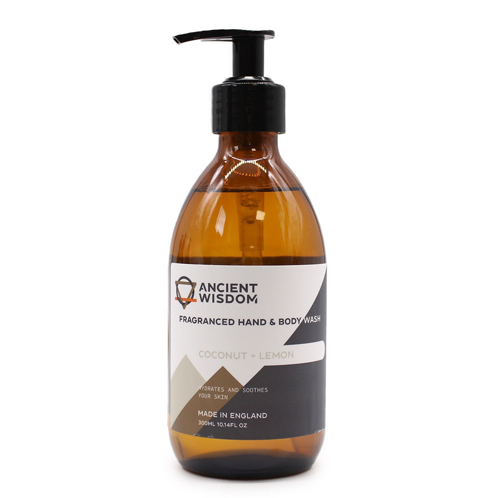 Kvapusis plaukų ir kūno prausiklis „Coconut & lemon“ – gaivus kasdienės švaros ritualas, 300 ml
