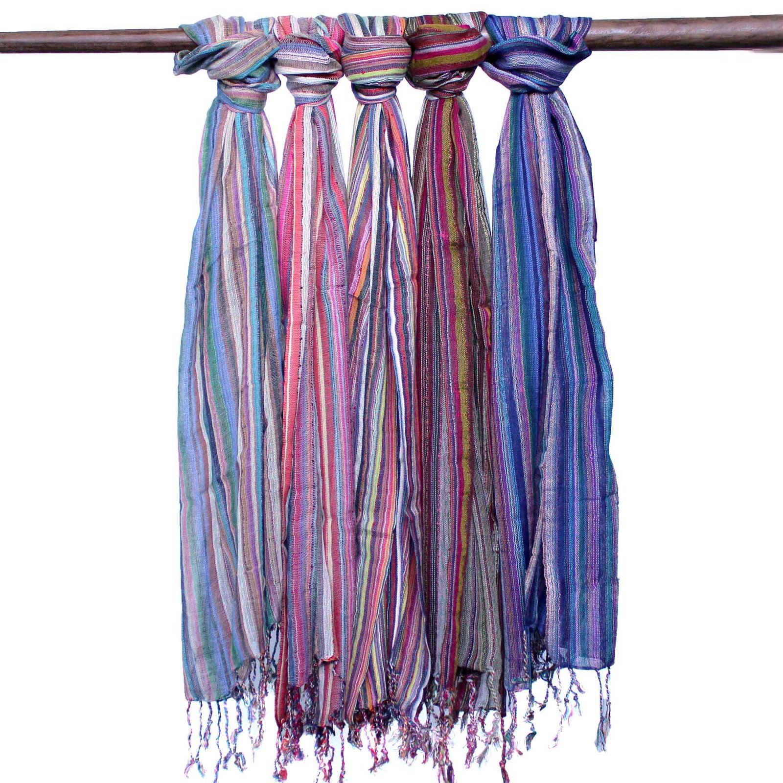 Indiška boho skara „Random Purples“ – 50 × 180 cm violetinės paslapties prisilietimas