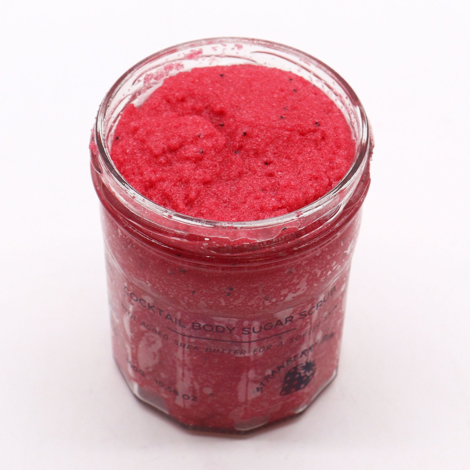 Alternative view of Kvapusis cukraus kūno šveitiklis „Strawberry Rum“ – saldi braškių ir romo ritualo akimirka, 300 g