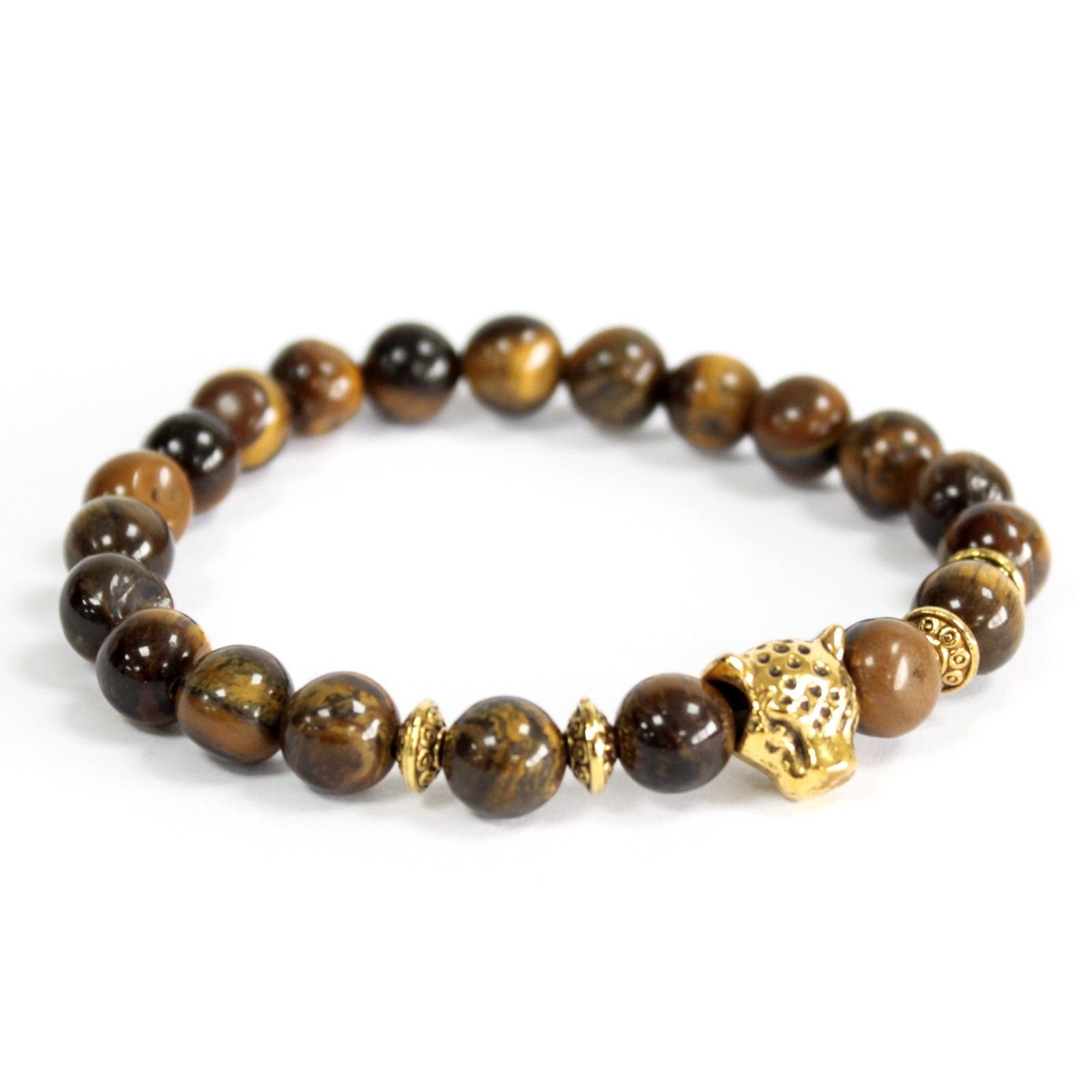 Apyrankė „Gold Tiger / Tiger Eye“ – boho akmens švytėjimas kasdieniam ritualui