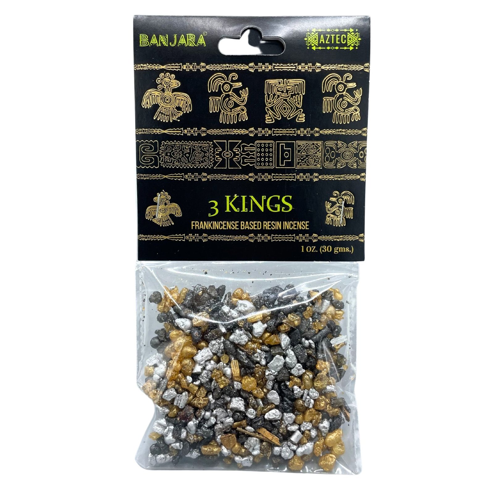 Dervų smilkalai „3 Kings“ – karališkas smilkalų, miros ir aukso aromato ritualas