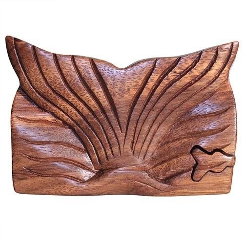 Alternative view of Balio „Magic Box“ dėžutė „Whale Tail-fin“ – saman medžio paslaptis namams