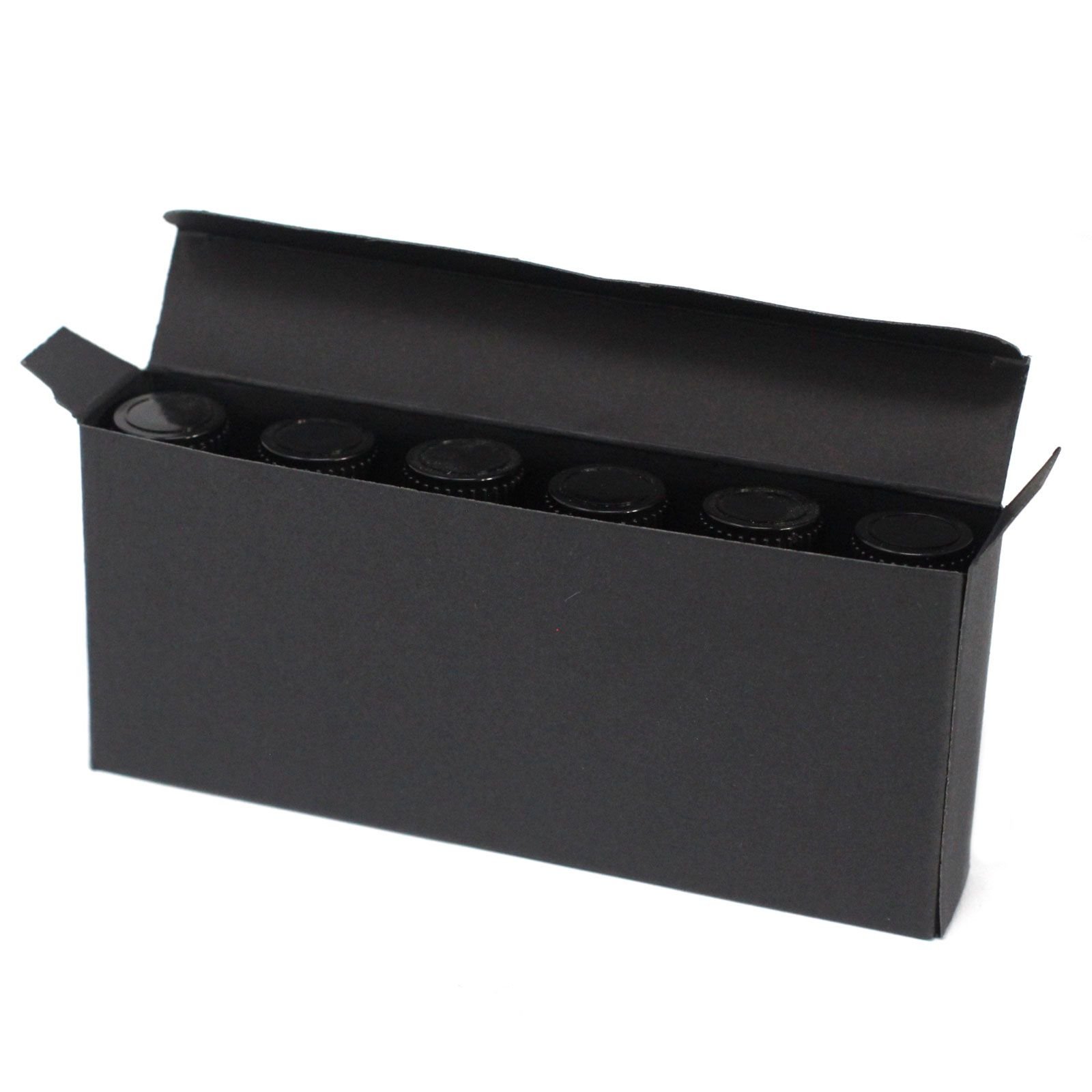 Alternative view of Juoda dėžutė 6 x 10 ml eteriniams aliejams – tvarkingam aromatų ritualui