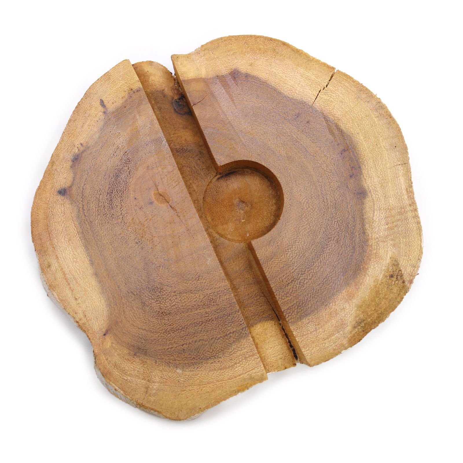 Alternative view of Medinis telefonų laikiklis „Lrg Gamal Wood Phone Holder“ – baltojo švytėjimo namų akcentas