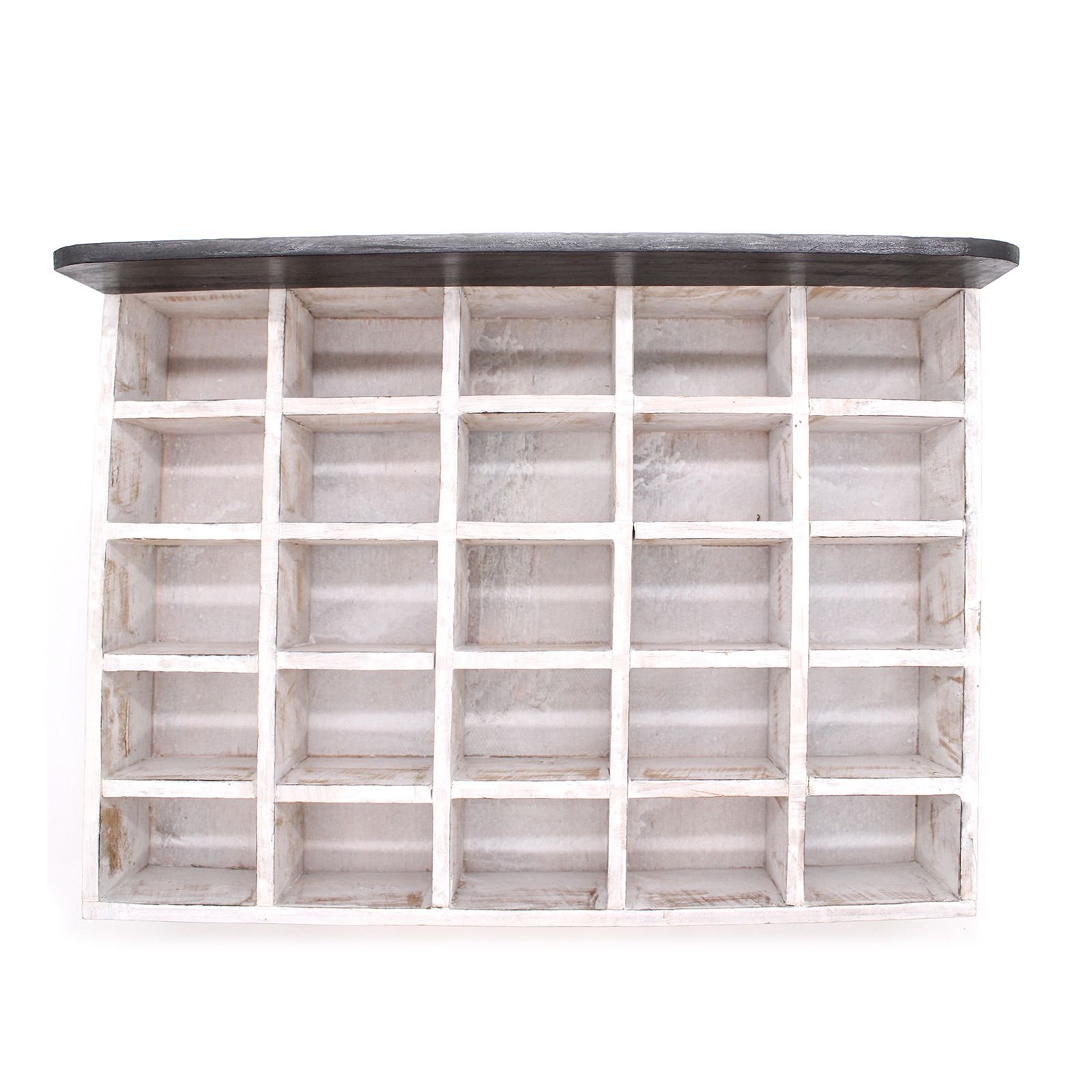 Alternative view of Prekių ekspozicinis stovas „Twentyfive Box Tray Display“ – balinto albasijos medžio ramybė