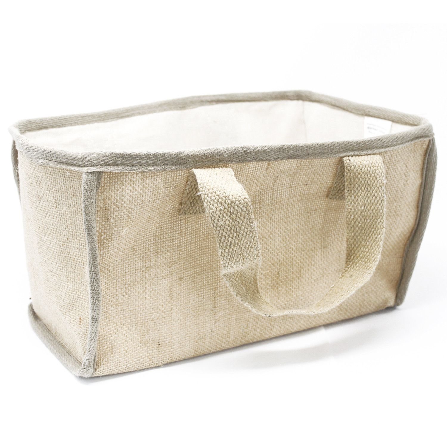 Alternative view of Natūrali džiuto pirkinių pintinė „Lrg Shopping Basket“ – 33 × 18 × 20 cm kasdieniam jaukumui