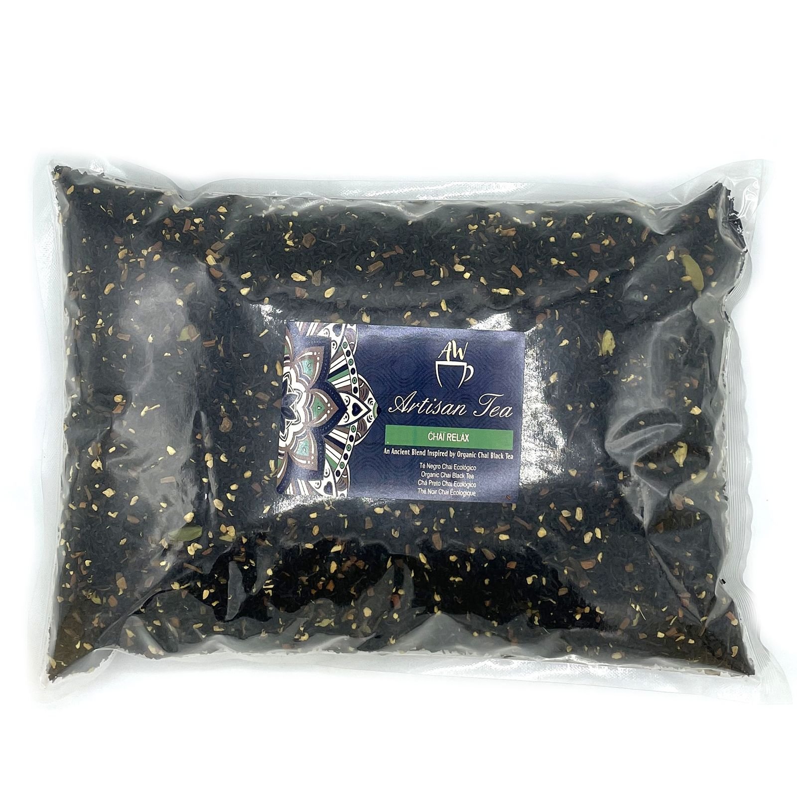 Alternative view of Ekologiška chai juodoji arbata „Organic Chai Black Tea“ – 1 kg šilto prieskonių ritualo