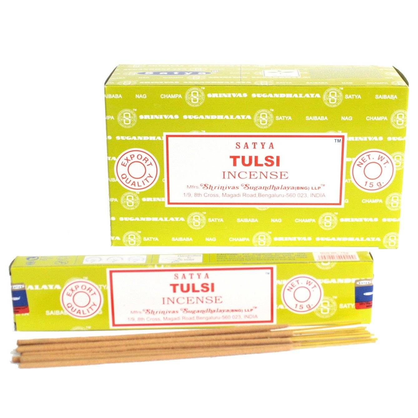 Alternative view of Smilkalų lazdelės „Tulsi“ – švelnus šventos ramybės aromatas namų ritualui