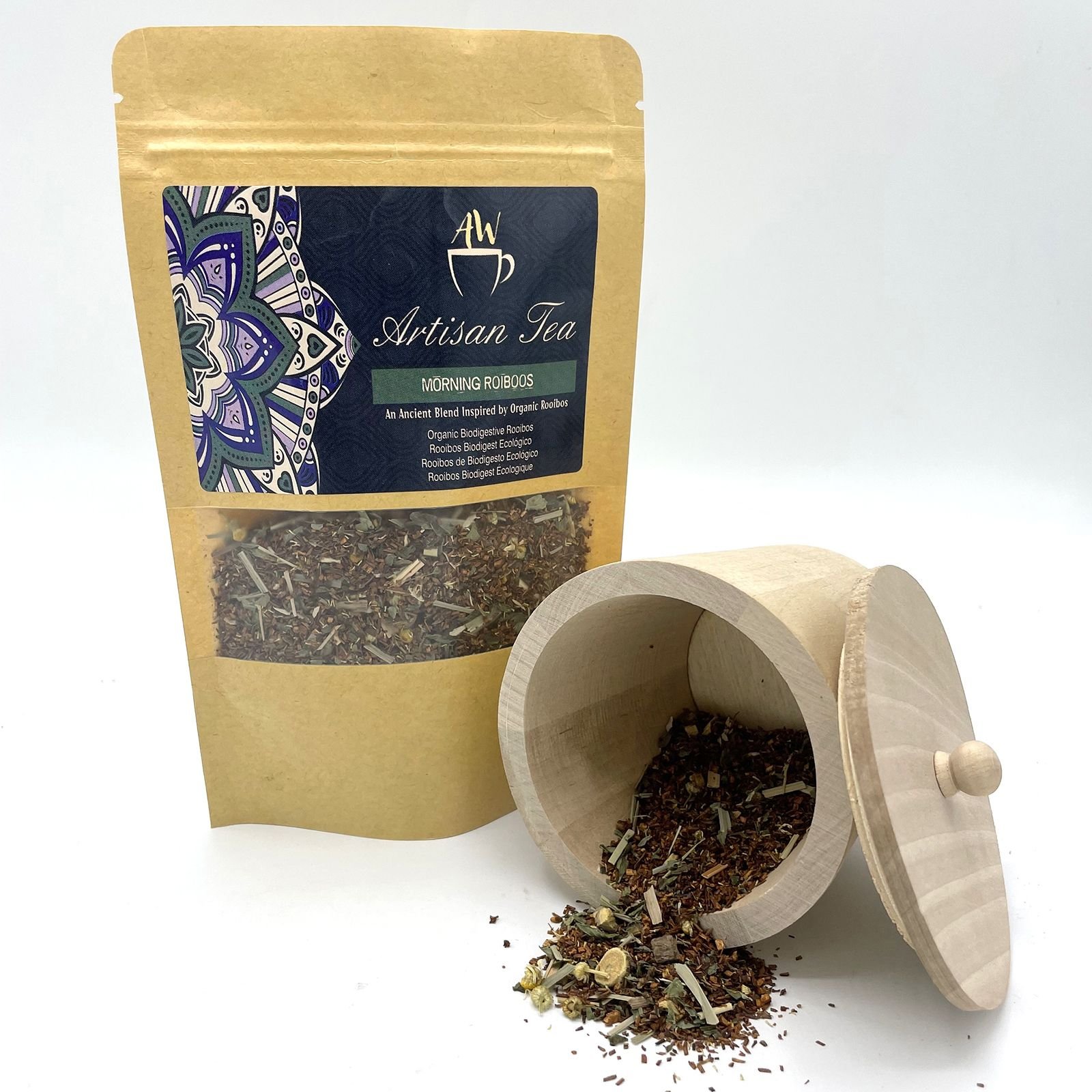 Ekologiška rooibos arbata „Biodigest“ – žolelių ir anyžių ramybės ritualas, 50 g