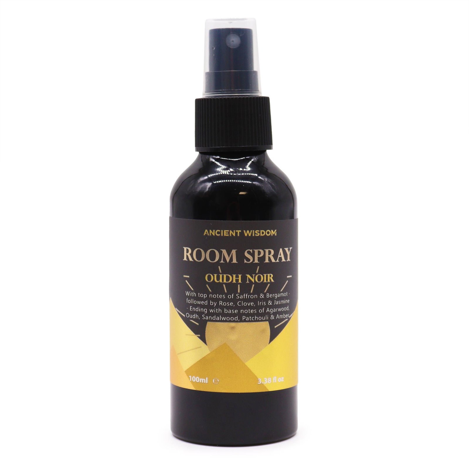 Kambario purškiklis „Oudh Noir“ 100 ml – tamsaus oudh aromato paslaptis namams