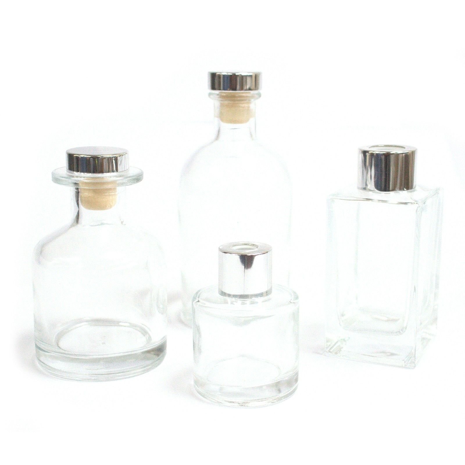 Alternative view of 200 ml apvalus antikinio stiliaus difuzoriaus buteliukas „Clear“ – skaidri namų ramybė