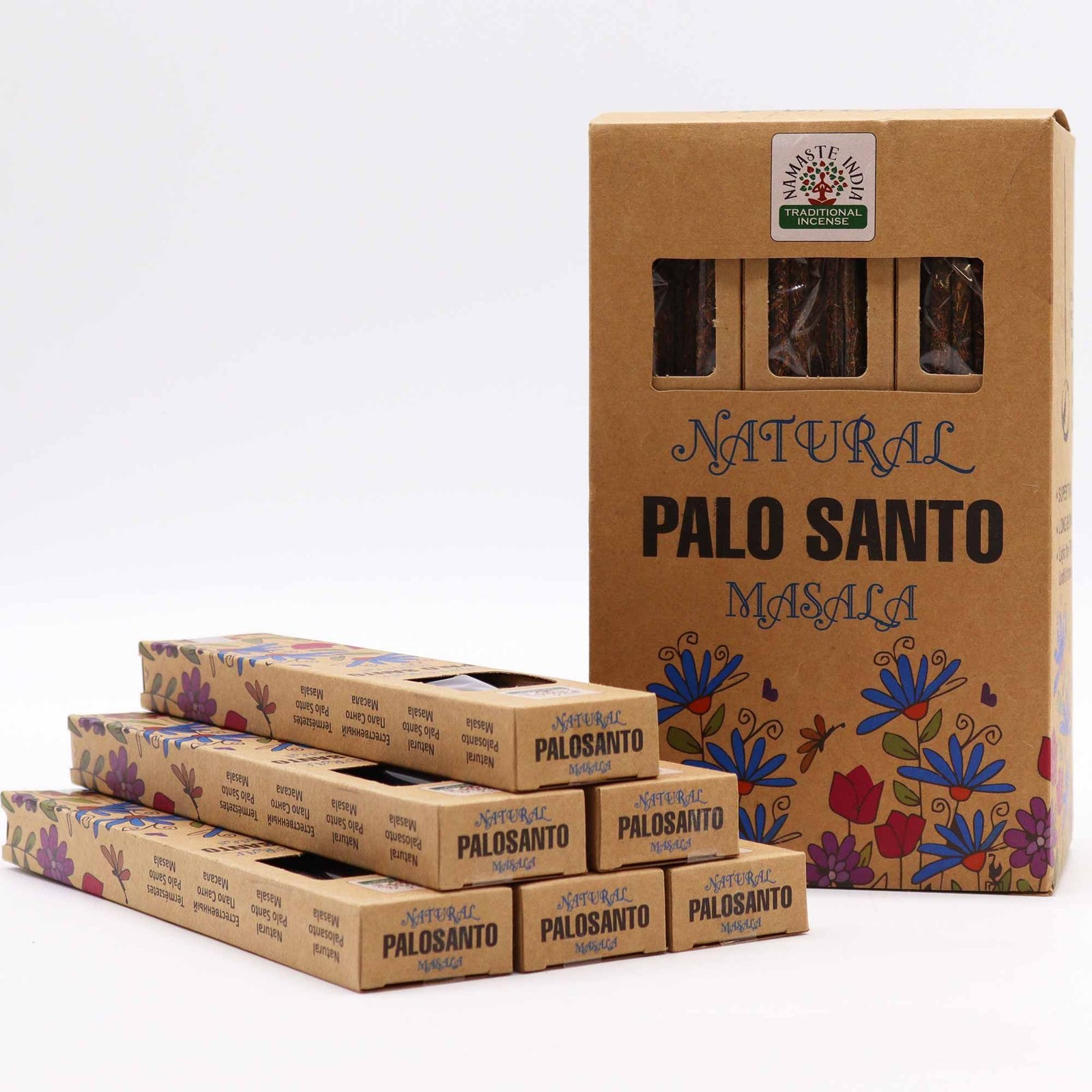 Alternative view of Natūralios botaninės masala smilkalų lazdelės „Palo Santo“ – šiltas sakralios ramybės dvelksmas