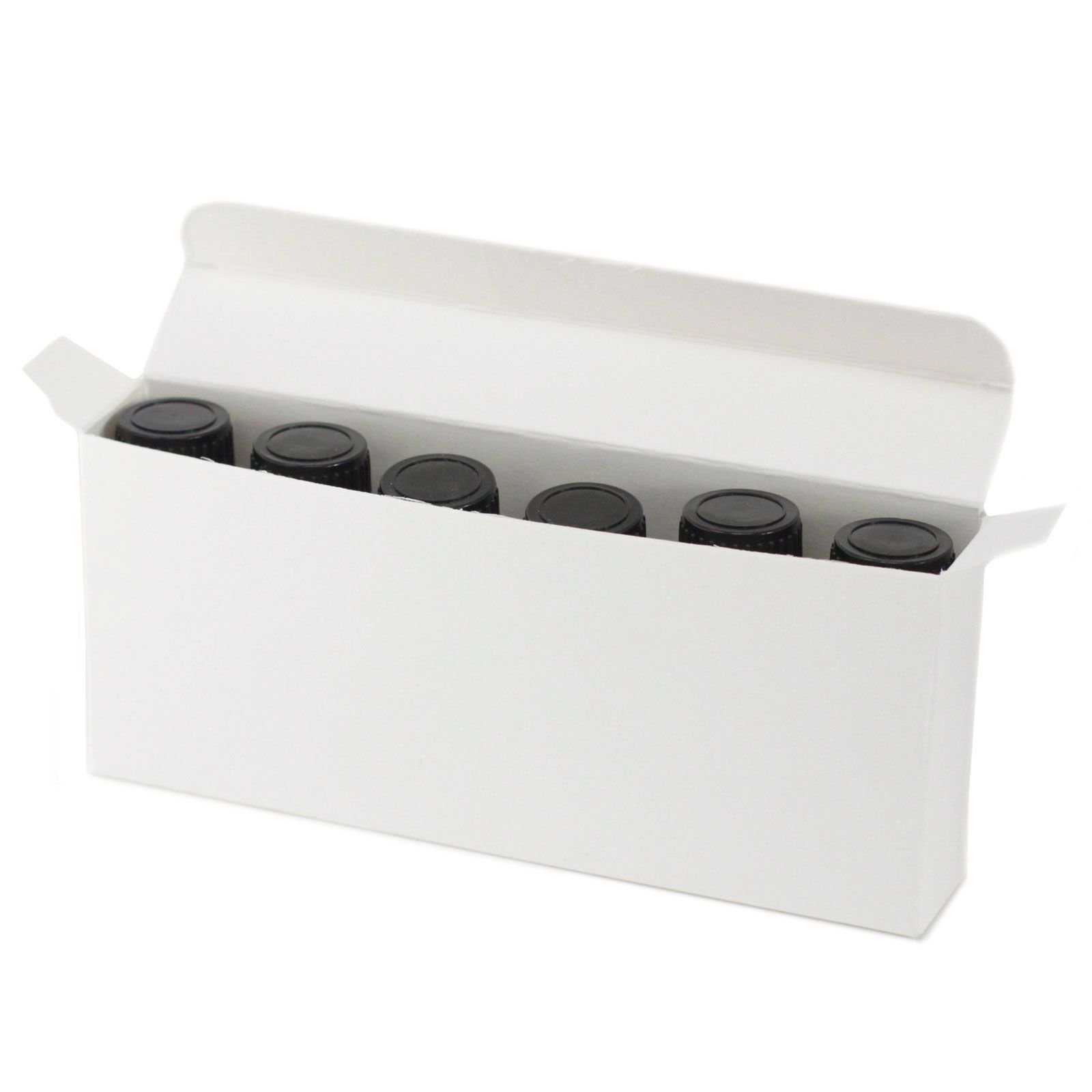 Alternative view of Dėžutė 6 x 10 ml eteriniams aliejams – balto krafto jaukumo dėžutė