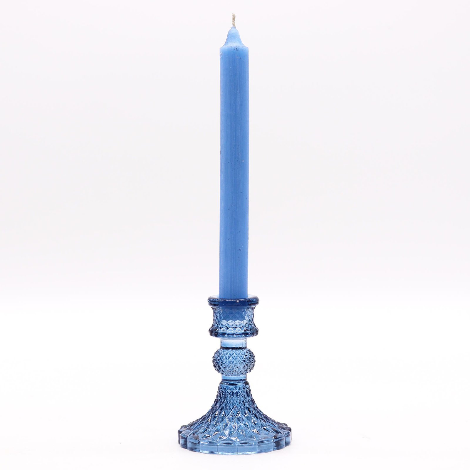 Alternative view of Stiklinių žvakidžių rinkinys „Royal Blue“ – vintažinė vakaro šviesos paslaptis